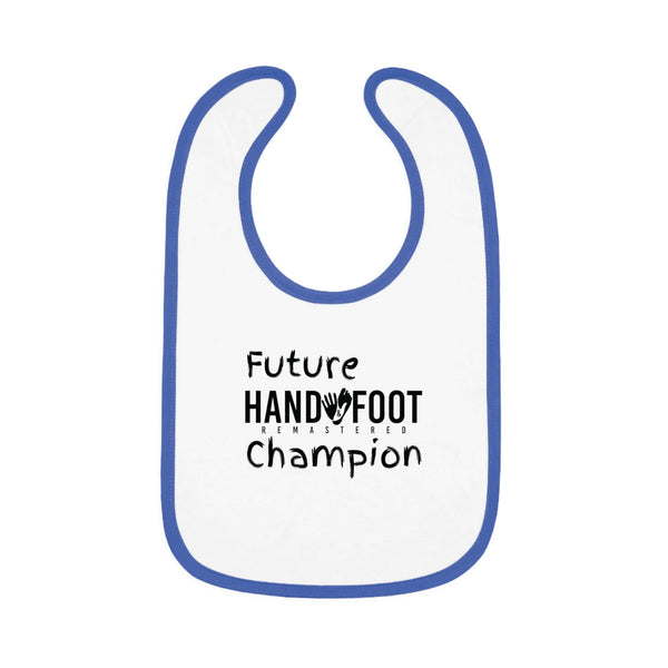 Future Champ Hand & Foot Remastered Baby Bib