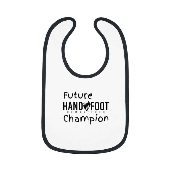 Future Champ Hand & Foot Remastered Baby Bib