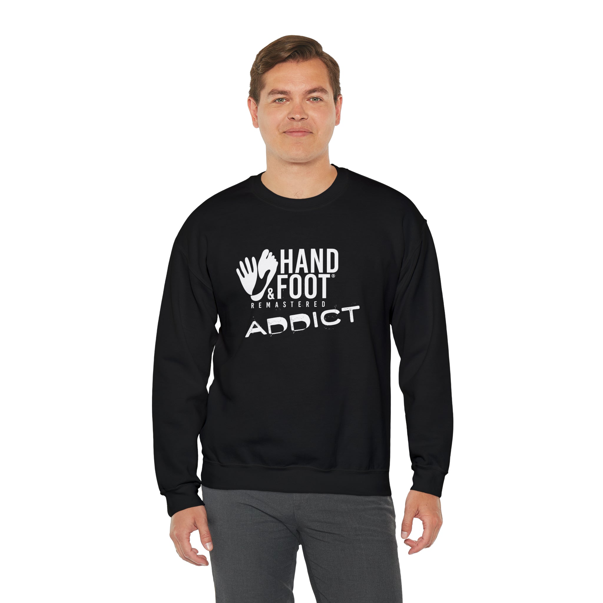 Hand & Foot Addict Unisex Heavy Blend™ Crewneck Sweatshirt