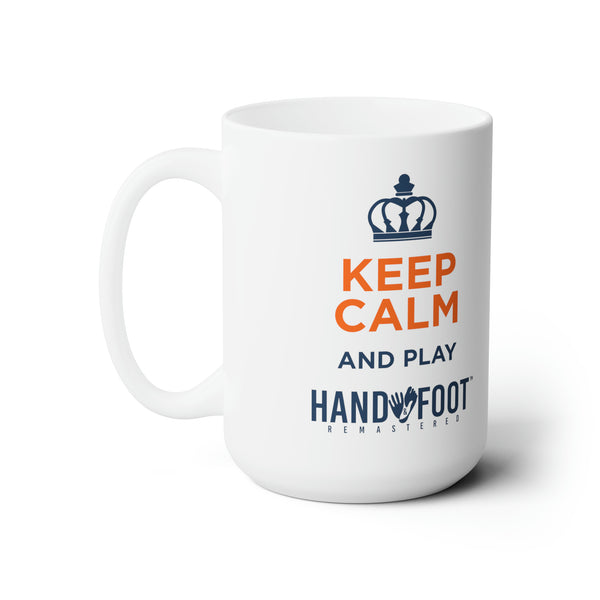 Keep Calm and Play 15oz Ceramic Mug