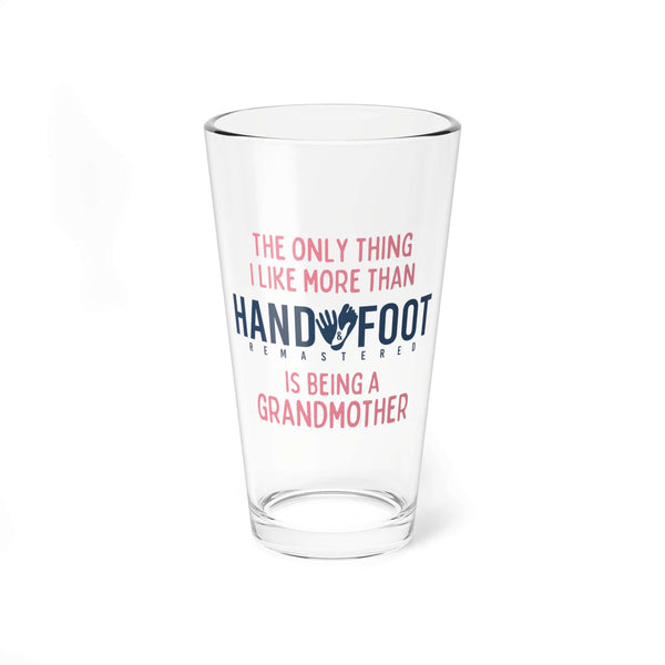 Being a Grandmother 16oz Hand & Foot Remastered Pint Glass