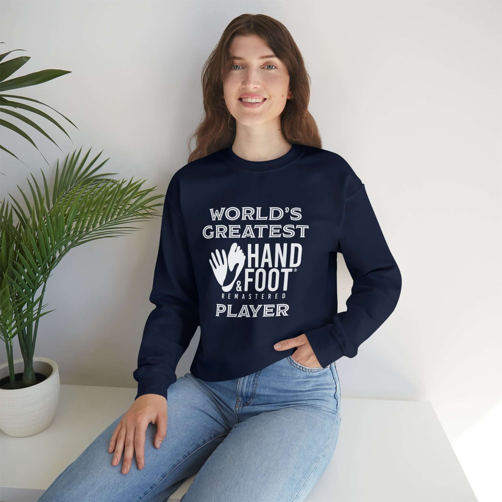 World's Greatest Player Unisex Heavy Blend™ Crewneck Sweatshirt