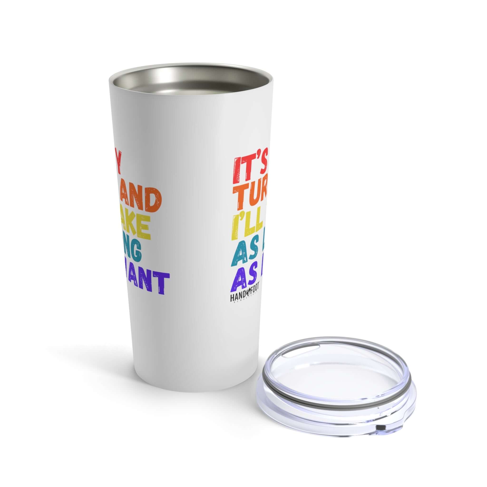 It's My Turn 20oz Hand & Foot Remastered Tumbler