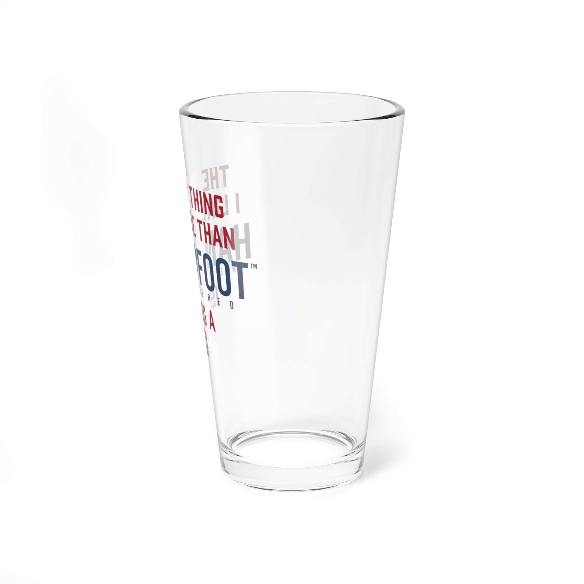 Being a Dad 16oz Hand & Foot Remastered Pint Glass
