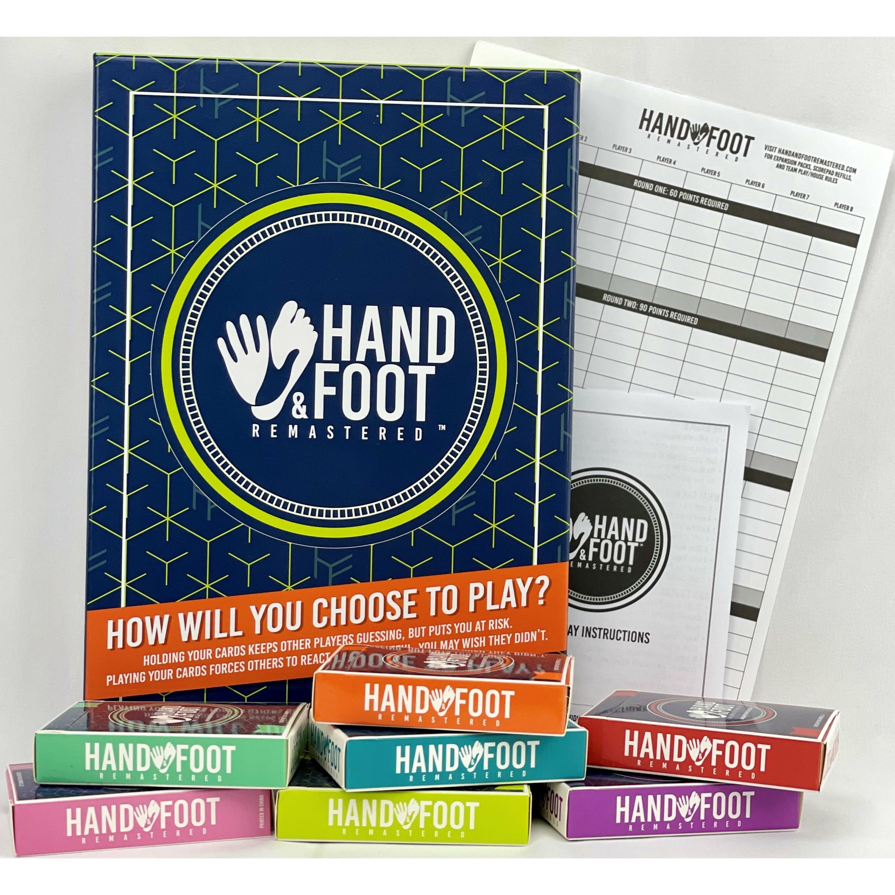 hand & foot remastered 8 player edition - original finish